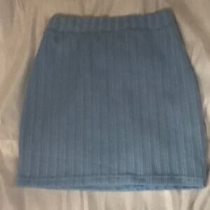 SHEIN Blue Mini Skirt Size S Soft